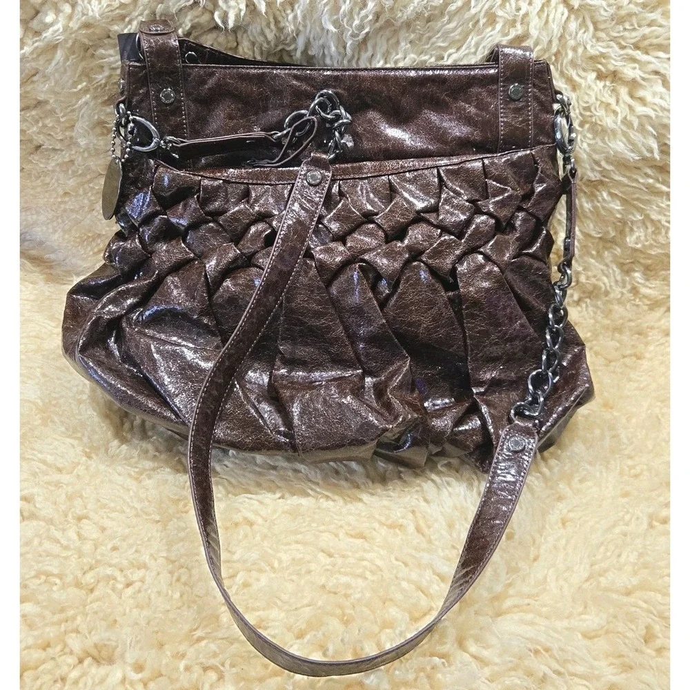 Kenneth‎ Cole Large Espresso Color NWT Hobo Style Bag Handbag Purse
