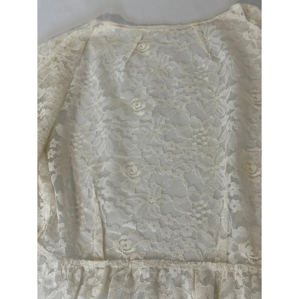 Handmade sheer floral