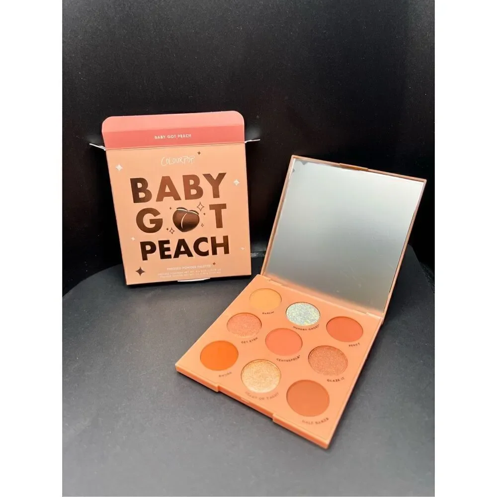 NIB! Colourpop Baby Got Peach 9 Pan Eyeshadow Palette