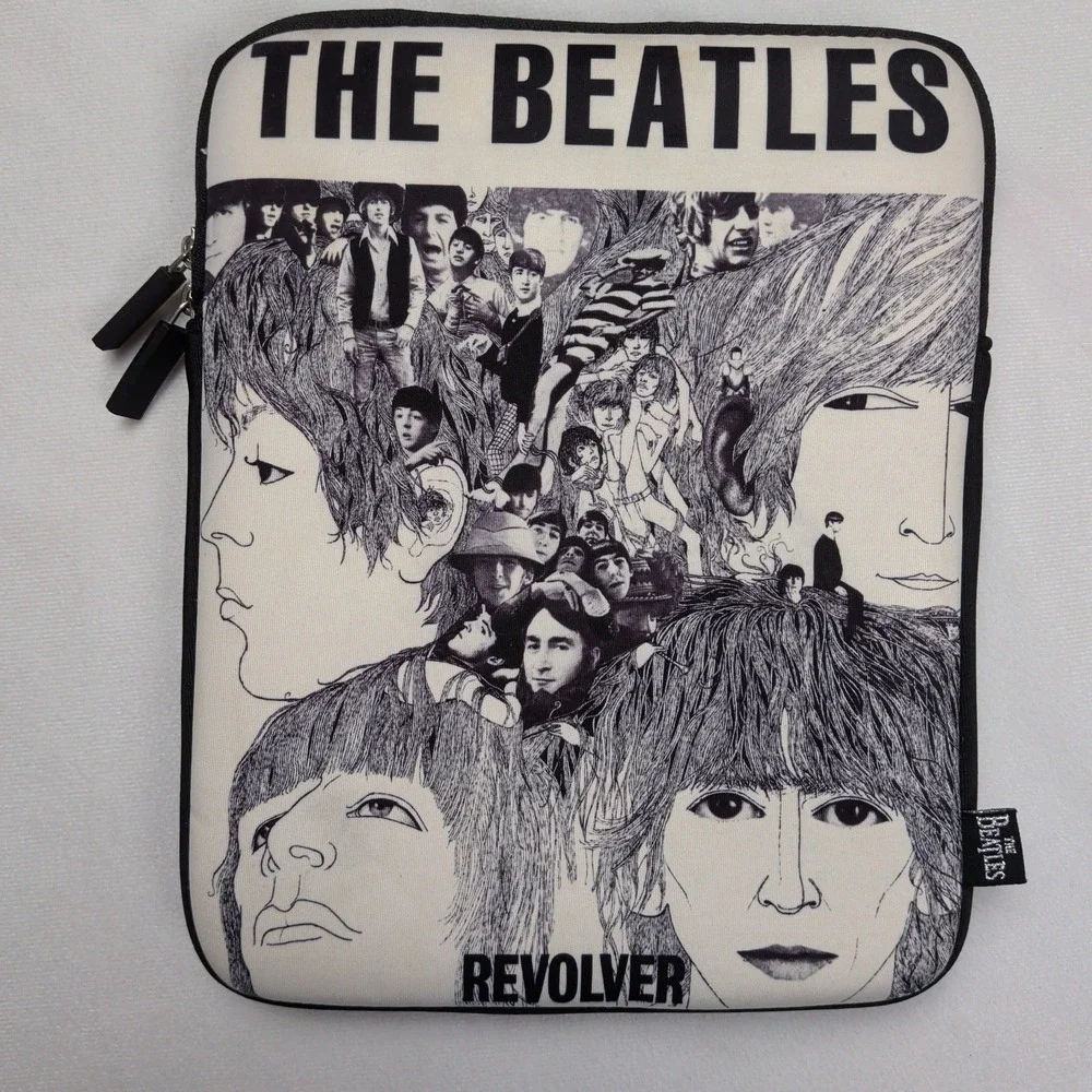 Loungefly The Beatles Revolver Album Art Tablet Sleeve Case Retro Pop Art