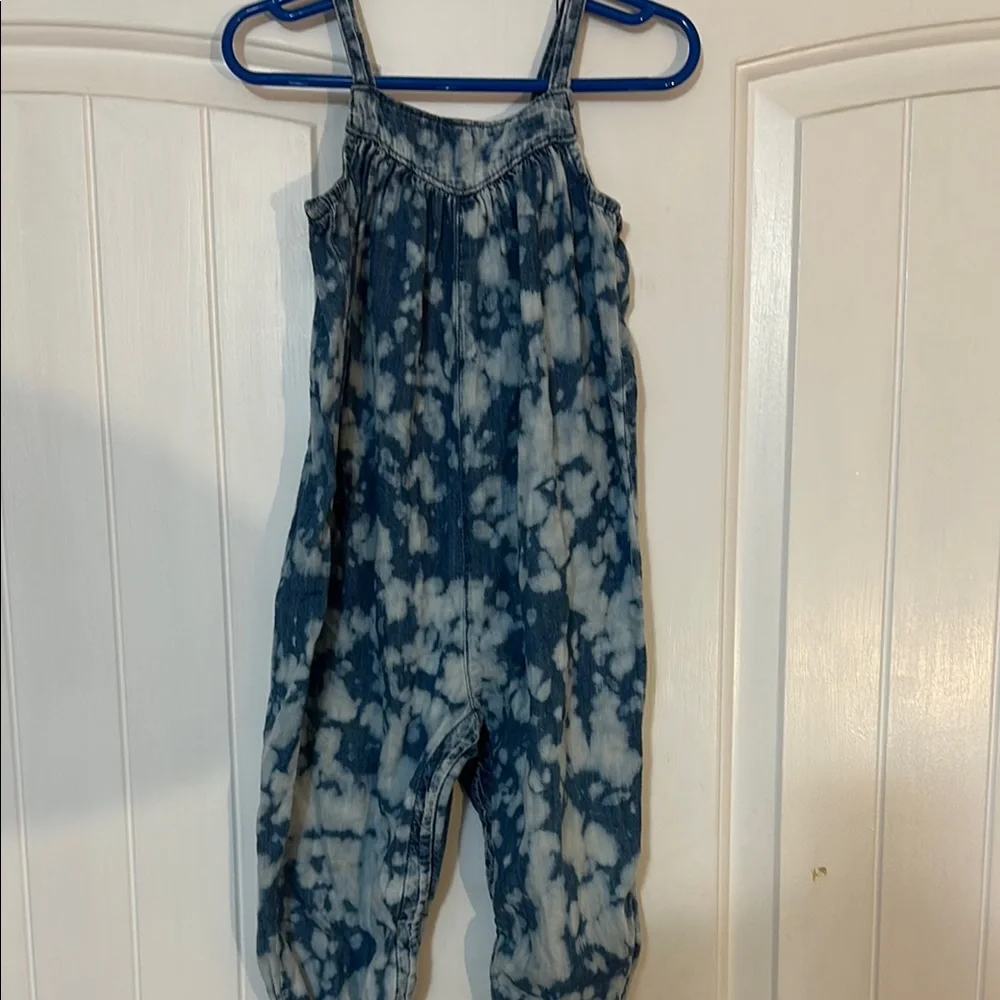 GAP Kids Blue and White‎ Tie-Dye Romper
