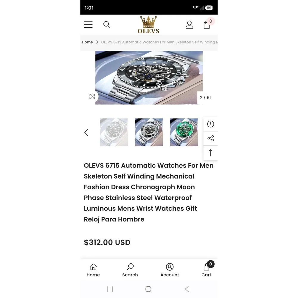 Olevs brand model