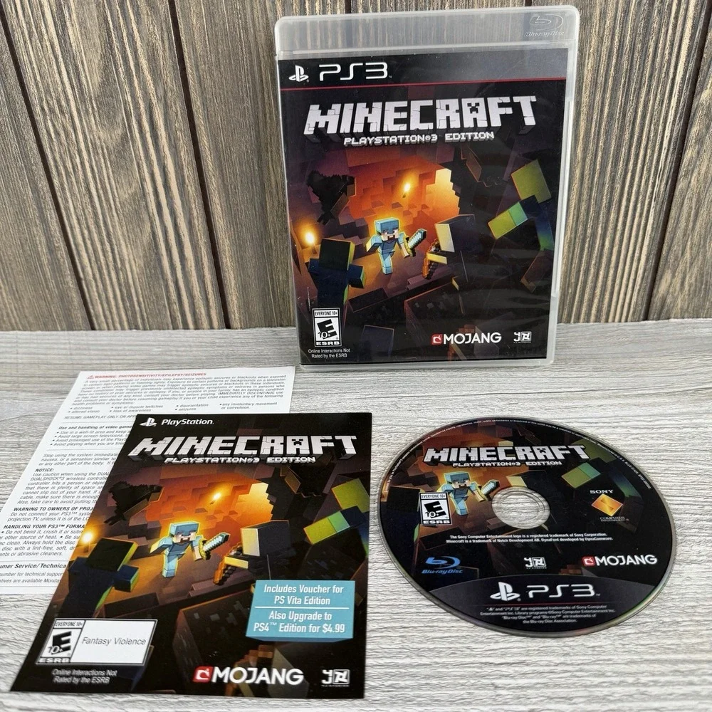 Playstation 3 minecraft playstation