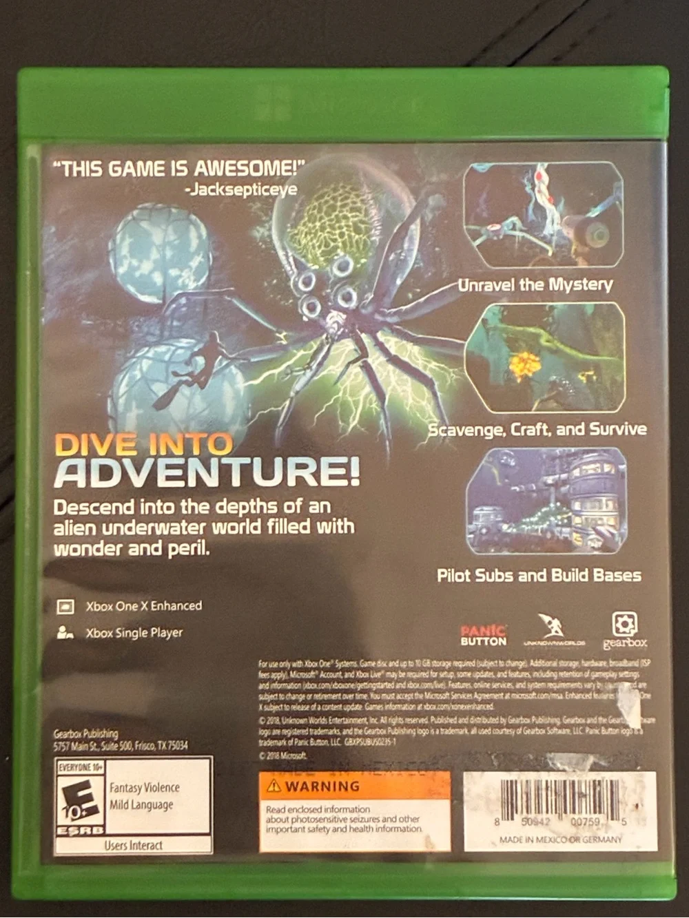N/A subnautica featuring
