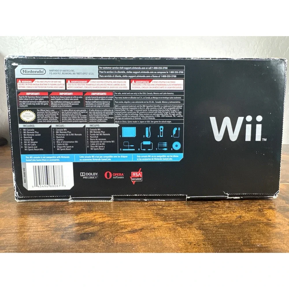 Nintendo wii rvl