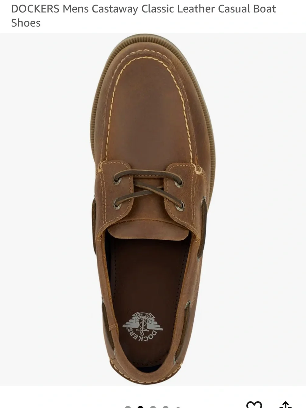 Dockers comfort lacing