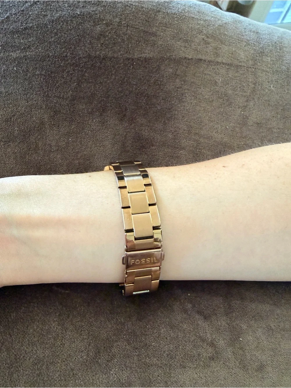 Fossil watch featuring