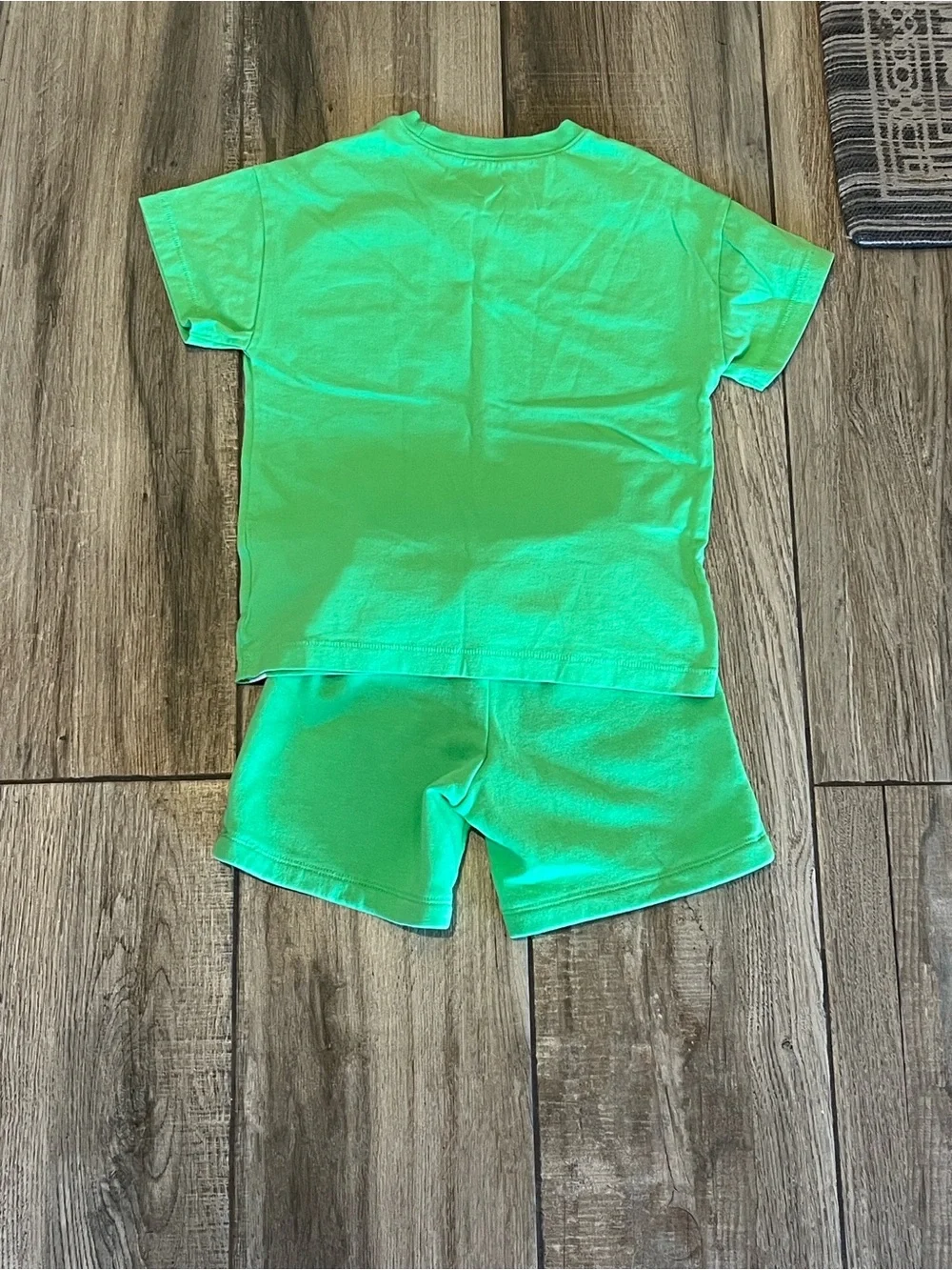 GAP Neon Green Kids Short-Sleeve Set