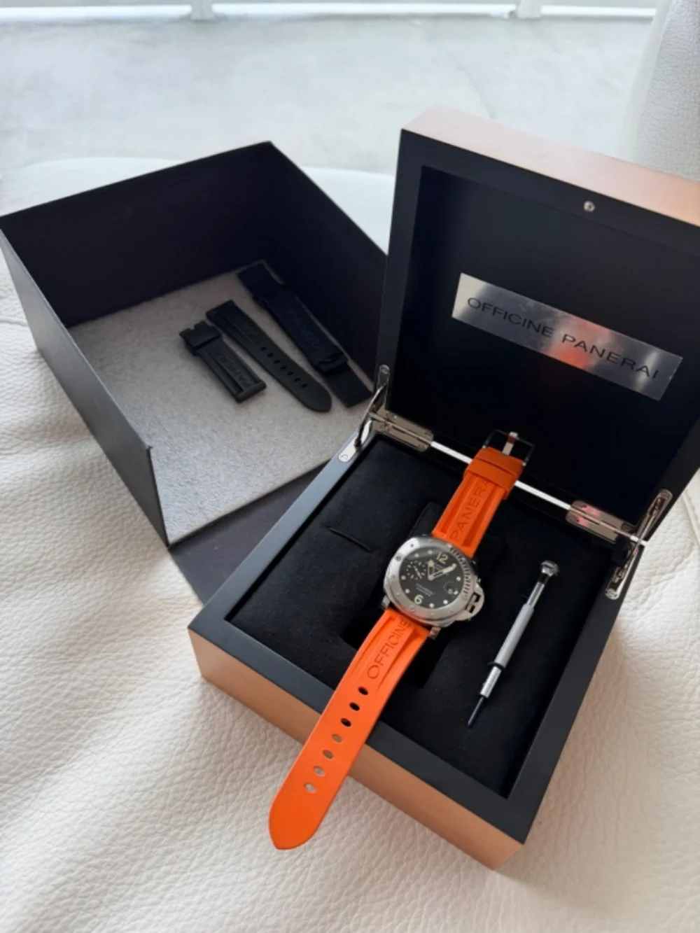 🧡 Officine Panerai Luminor Submersible 1950 3 Days Automatic - PAM 00682 🧡