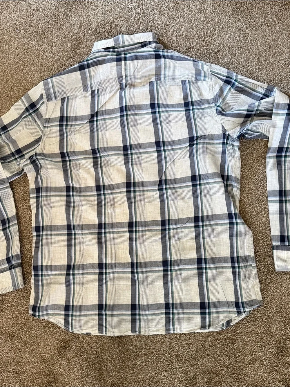 Banana Republic lightweight plaid