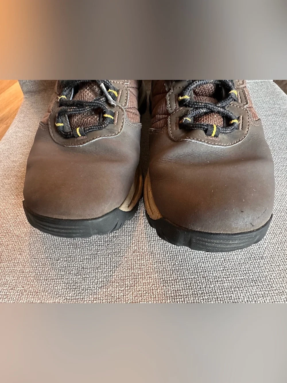 Columbia soles front toes
