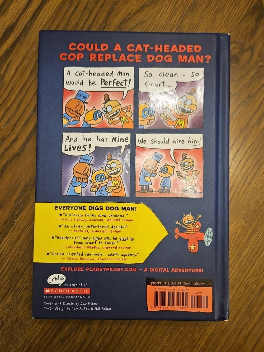 Scholastic dog man