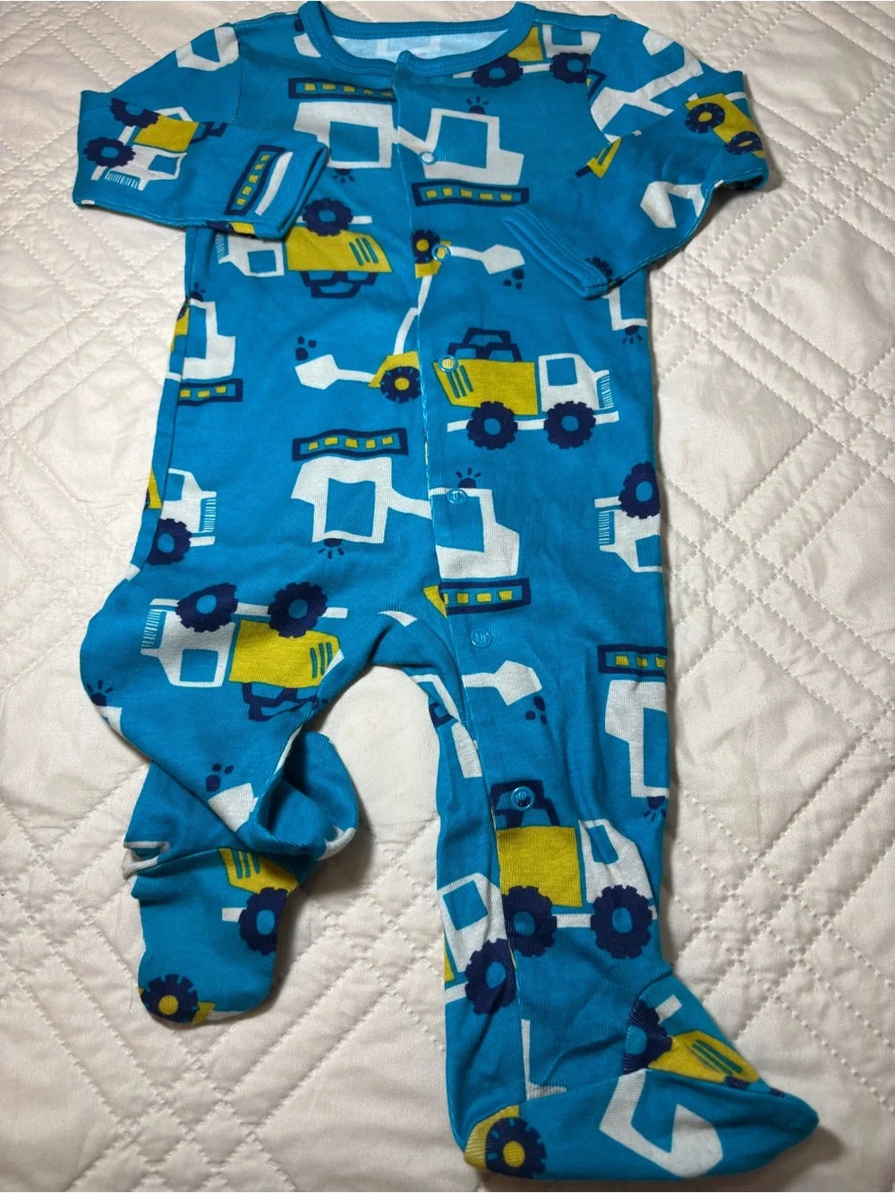 Carter’s 6M Construction Truck Footed One-Piece