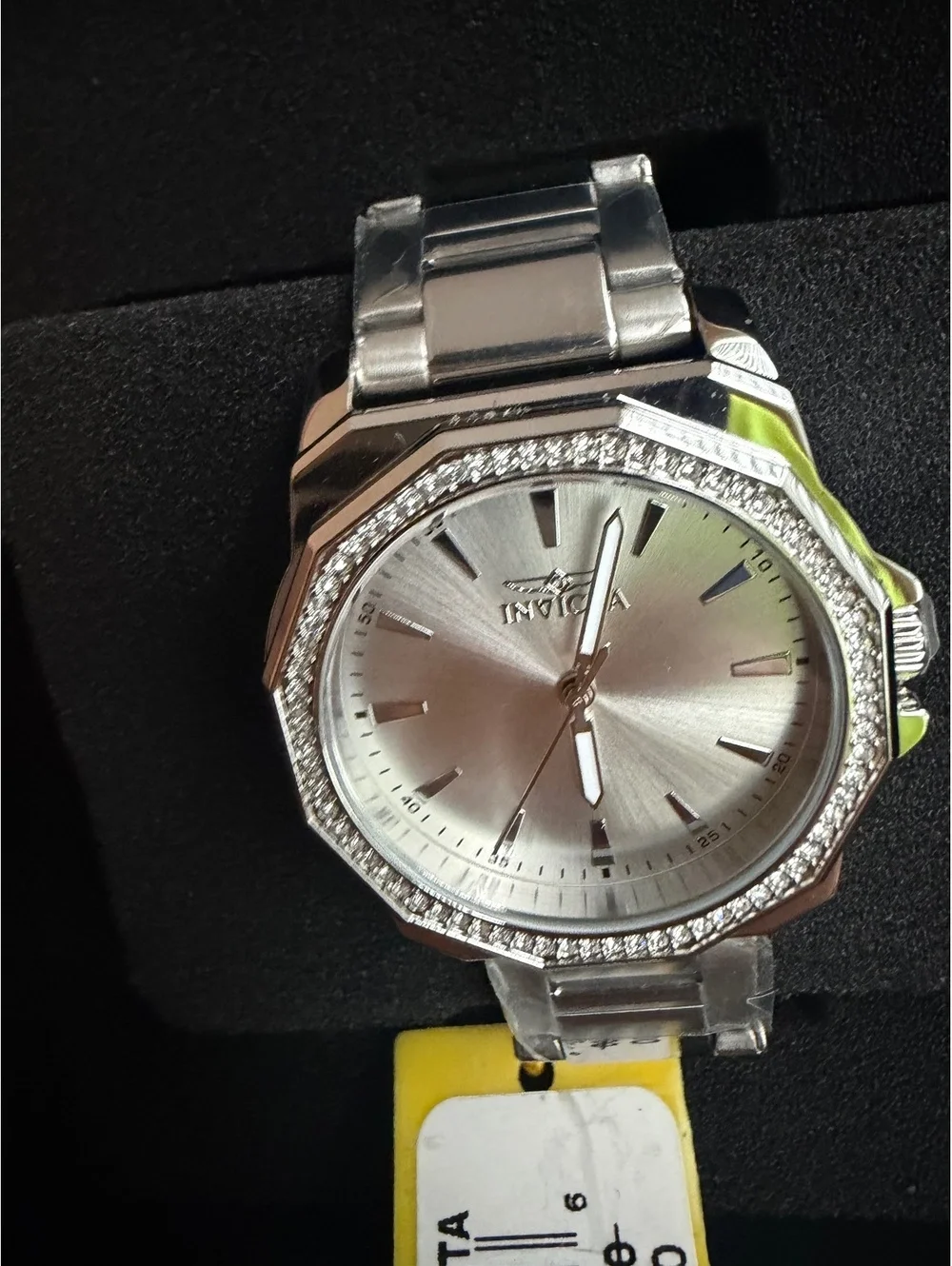 Invicta speedway glissade womans 34mm Wristwatch with Crystal Accent Bezel