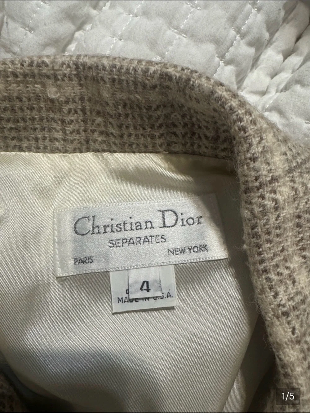 Dior cropped blazer