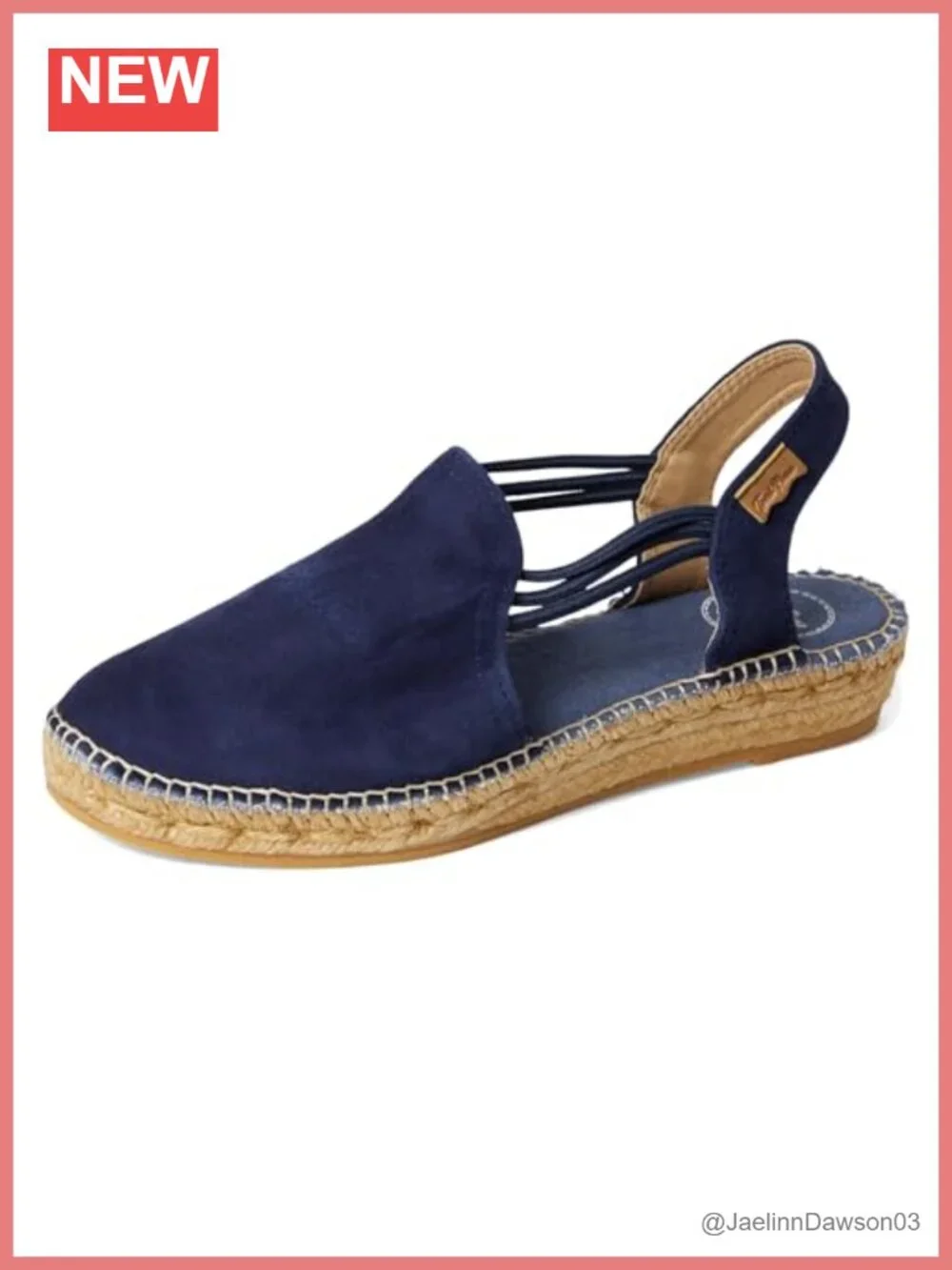 N/A espadrille style