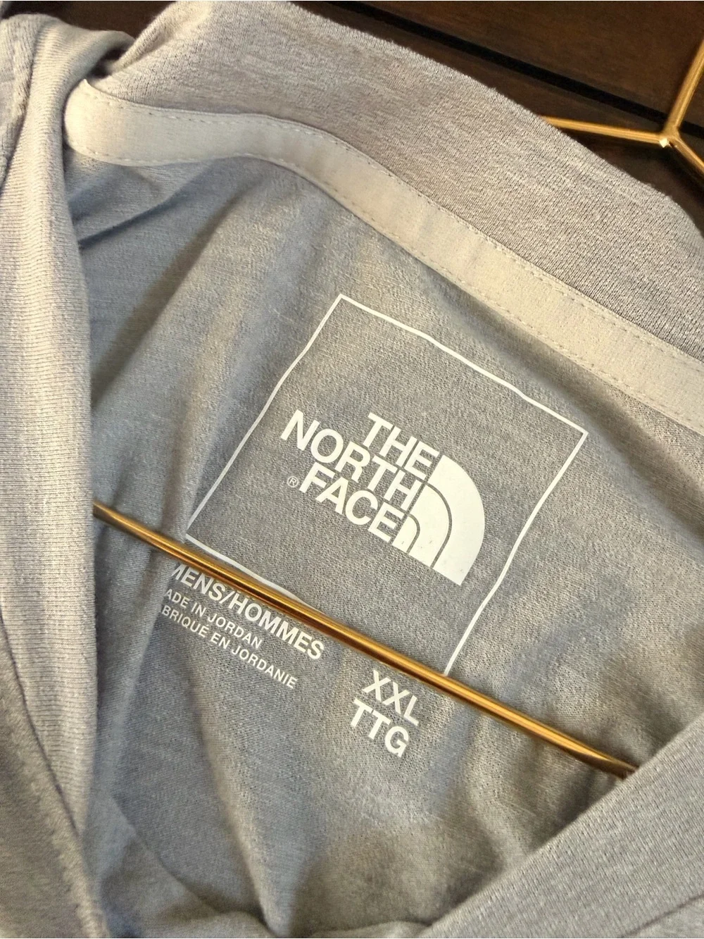 The North Face light pale