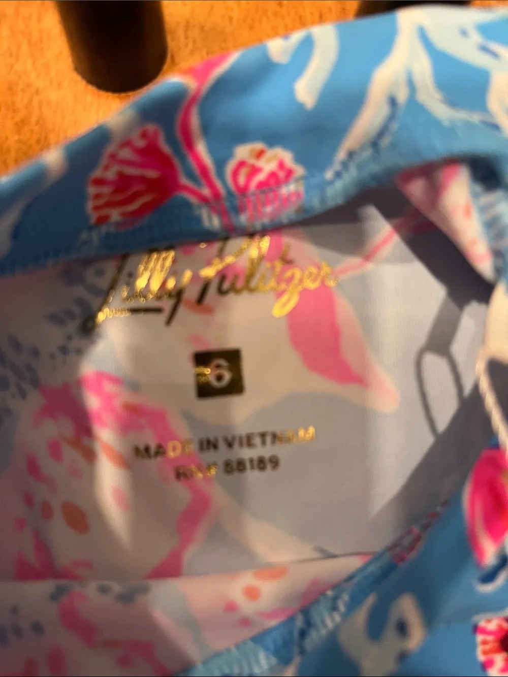 Lilly Pulitzer bright floral