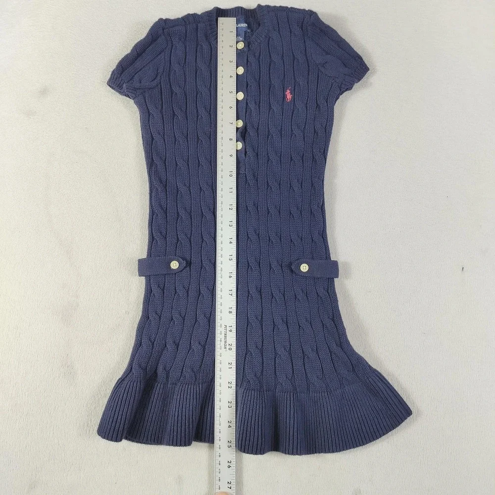 Ralph Lauren contrast flat hem
