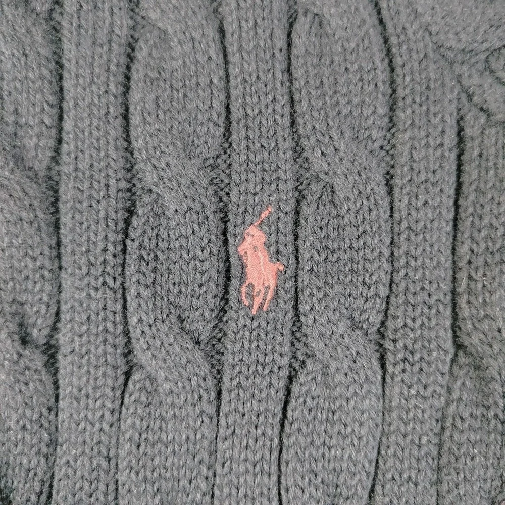 Ralph Lauren contrast non sweater