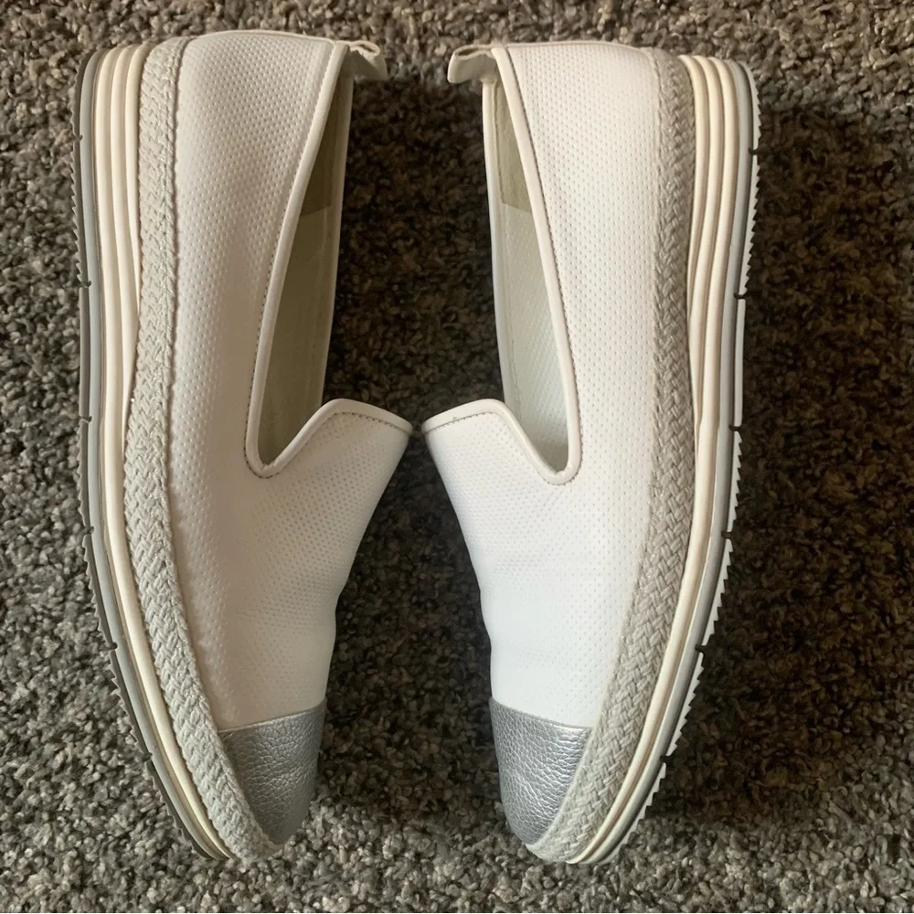 Paul Green white leather