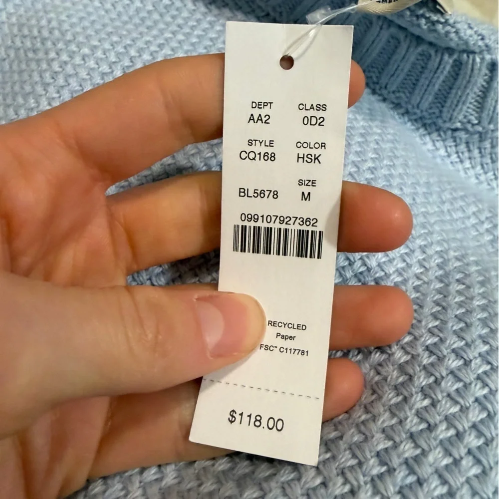 J. Crew classic silhouette