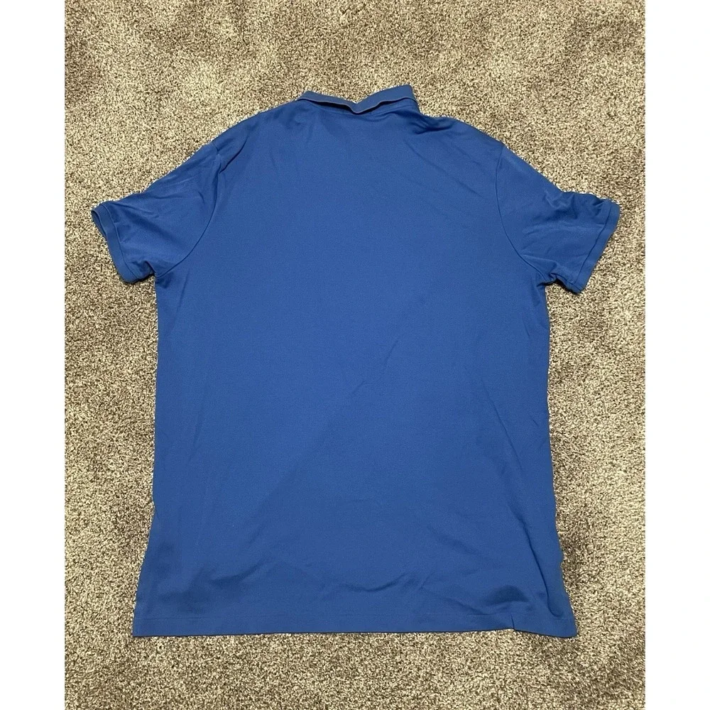 Polo Ralph Lauren Polo Men's XXL Blue Short‎ Sleeve Preppy Cotton Pony Logo