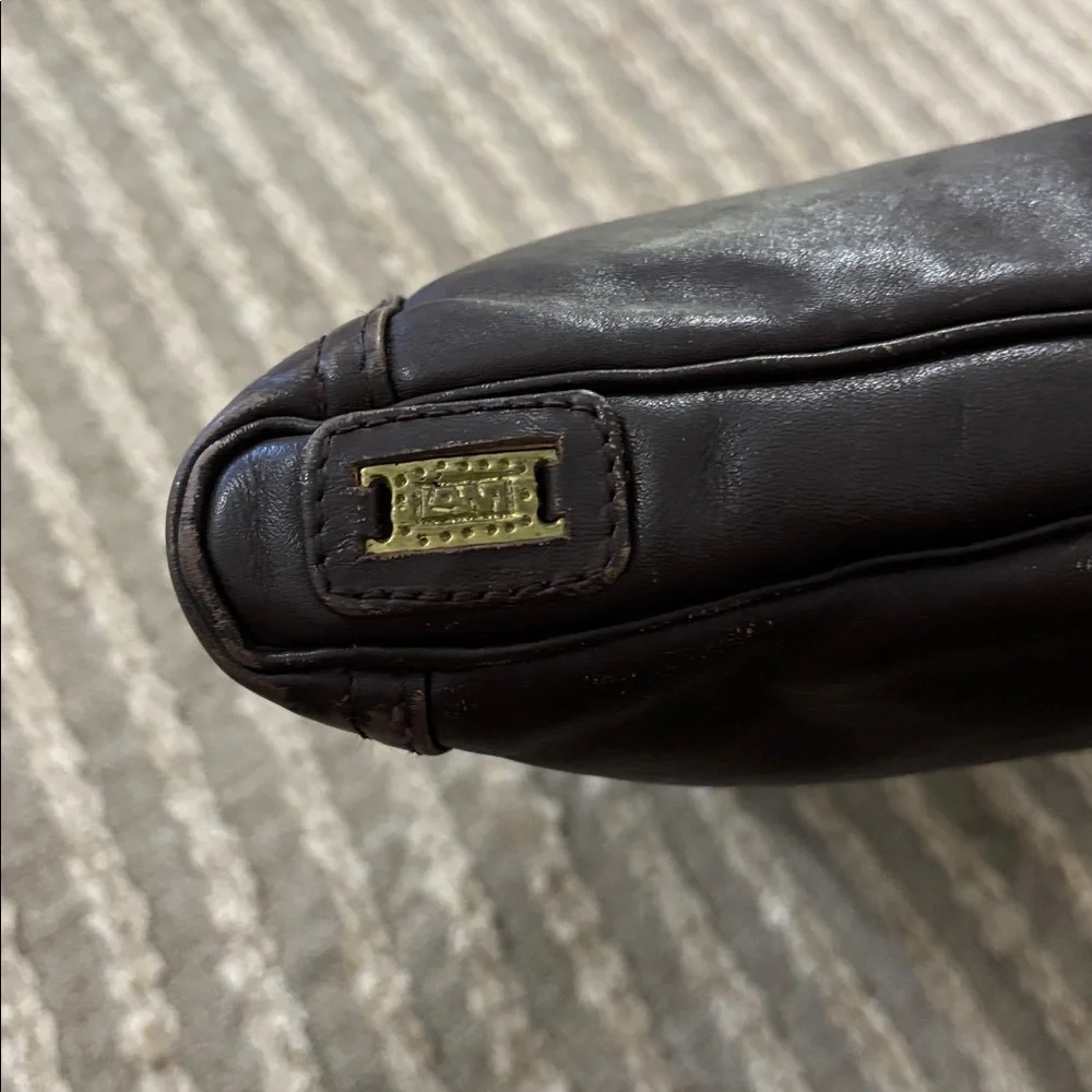 Lam brown leather