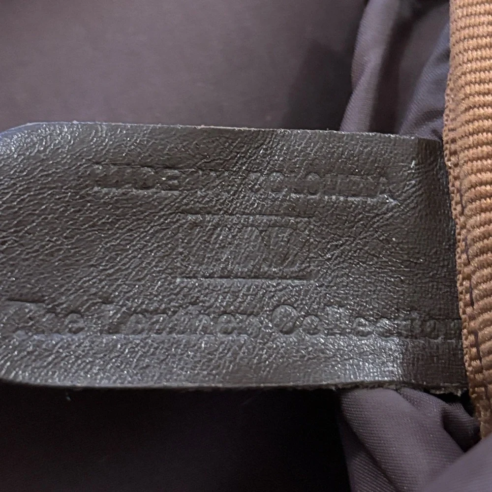 Lam brown leather