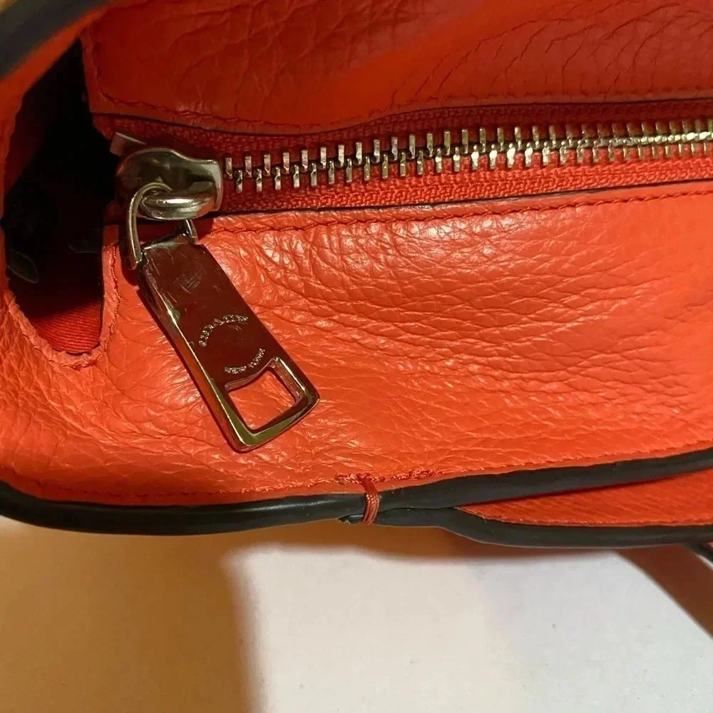 Coach coral leather