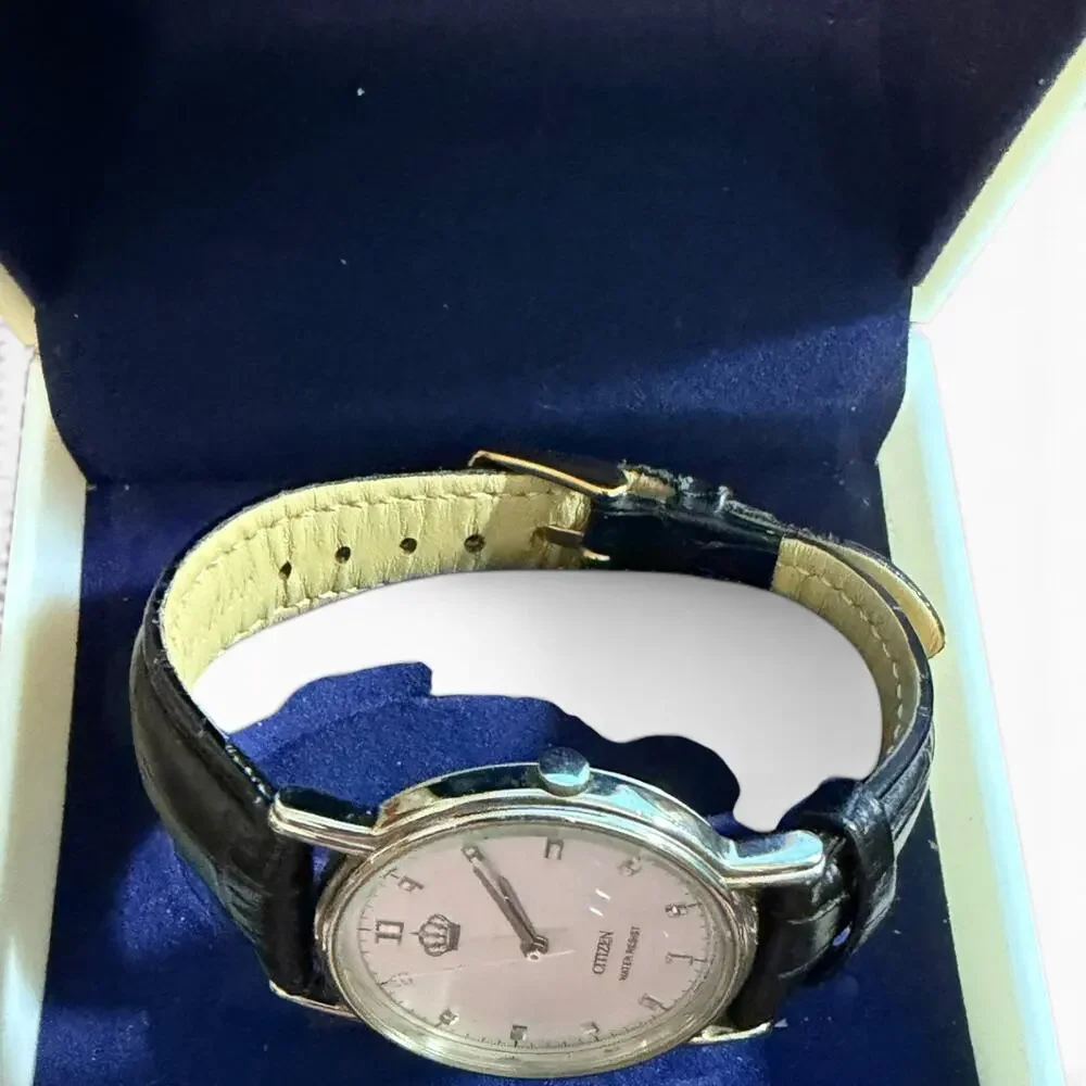 Vintage Citizen Water Resist Men's Dress Watch Base Metal Case S79271