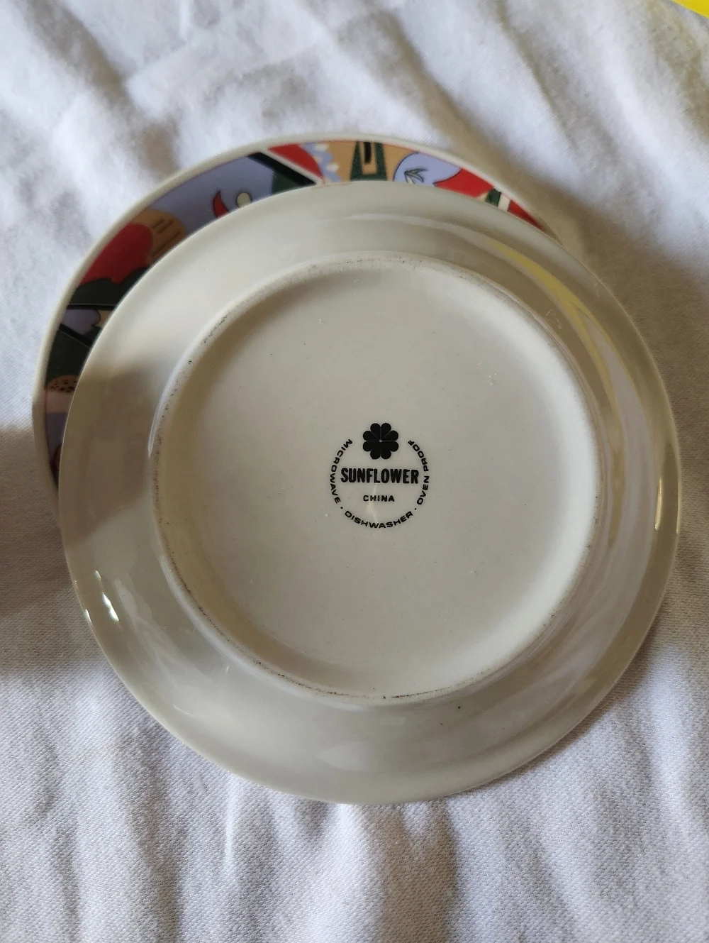 Vintage Cup & Saucer vintage sunflower