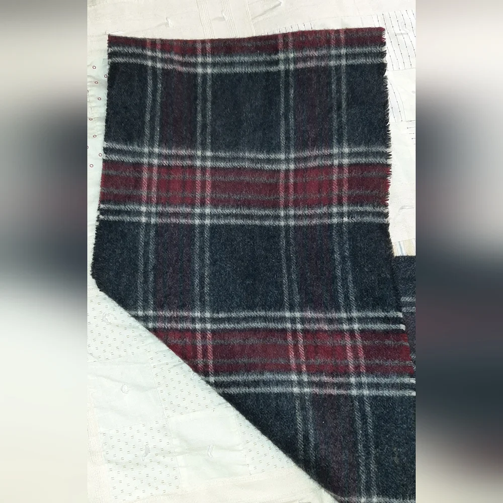 🍁JOSEPH & LYMAN🍂Plaid Cashmere Scarf