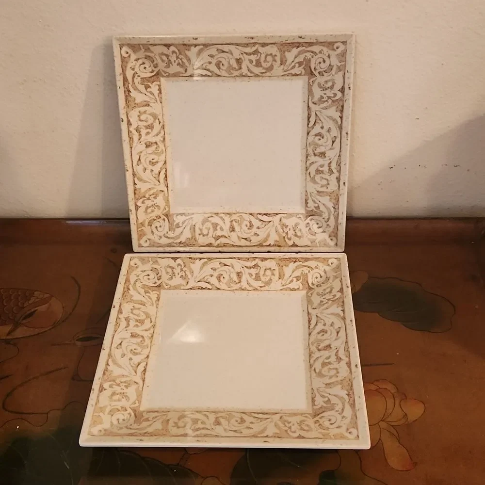G.E.T. Olympia ML-104 Melamine Plate Set of 2 10
