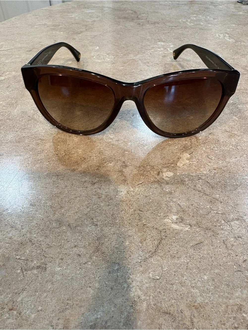 Coach Joelle Brown Gradient Cat-Eye Sunglasses