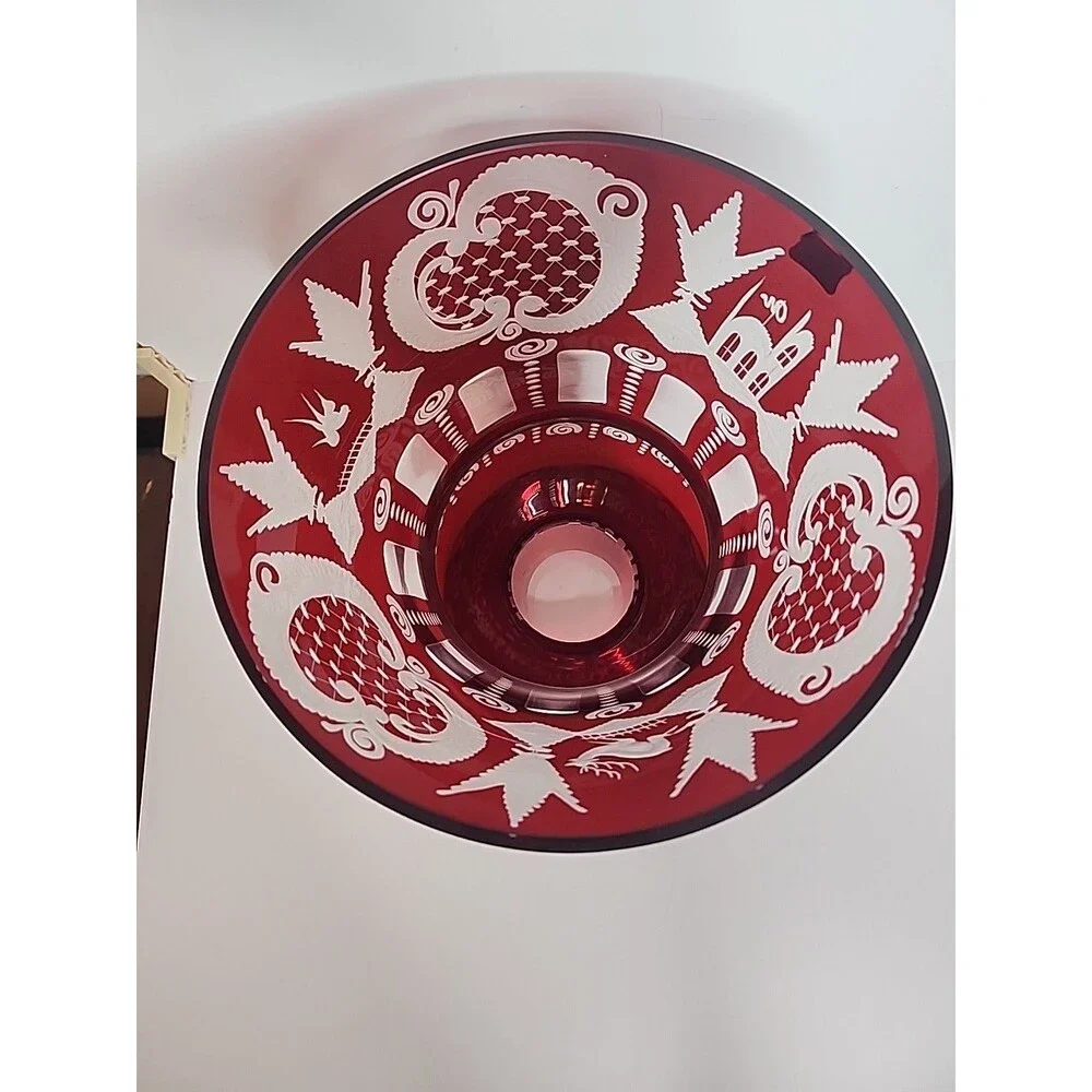 Egermann ruby glass