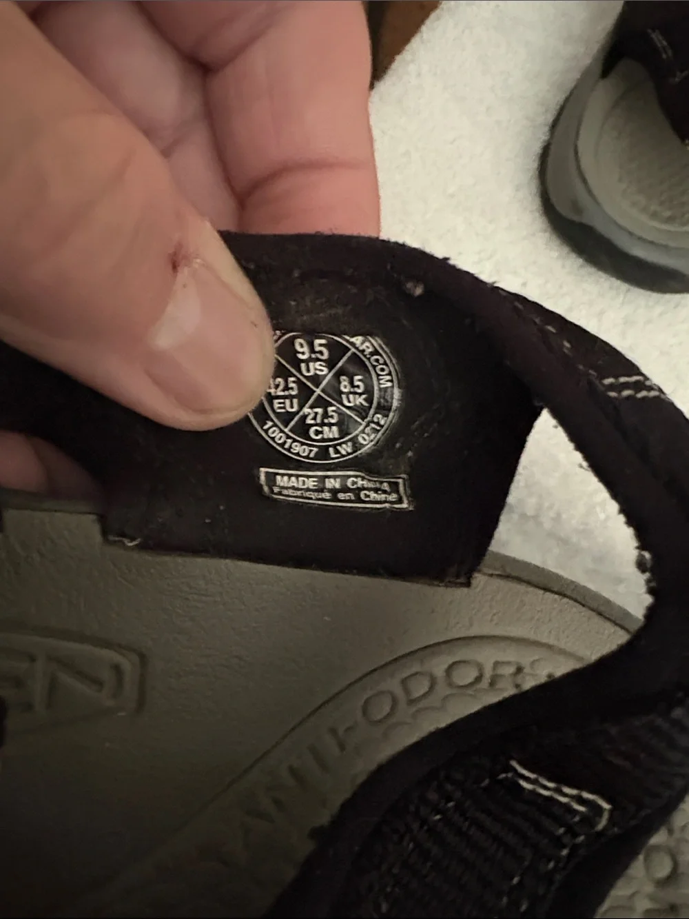 Keen footbed good