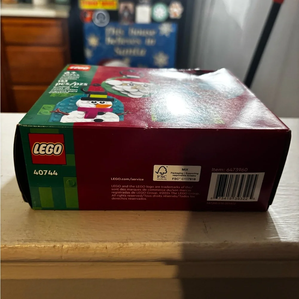 Lego holiday build reindeer