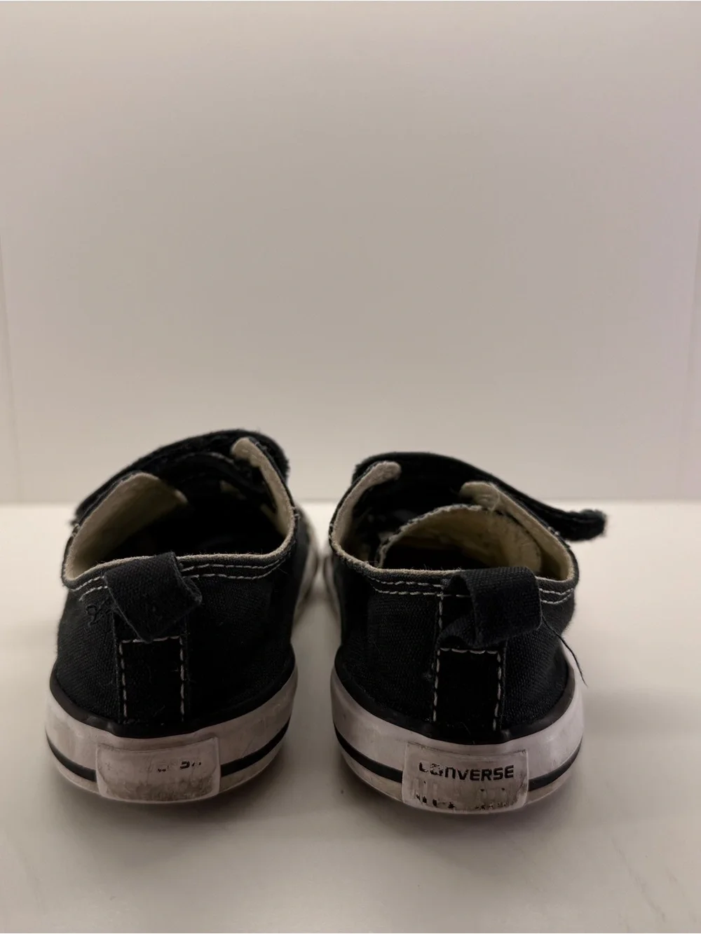 Converse black canvas