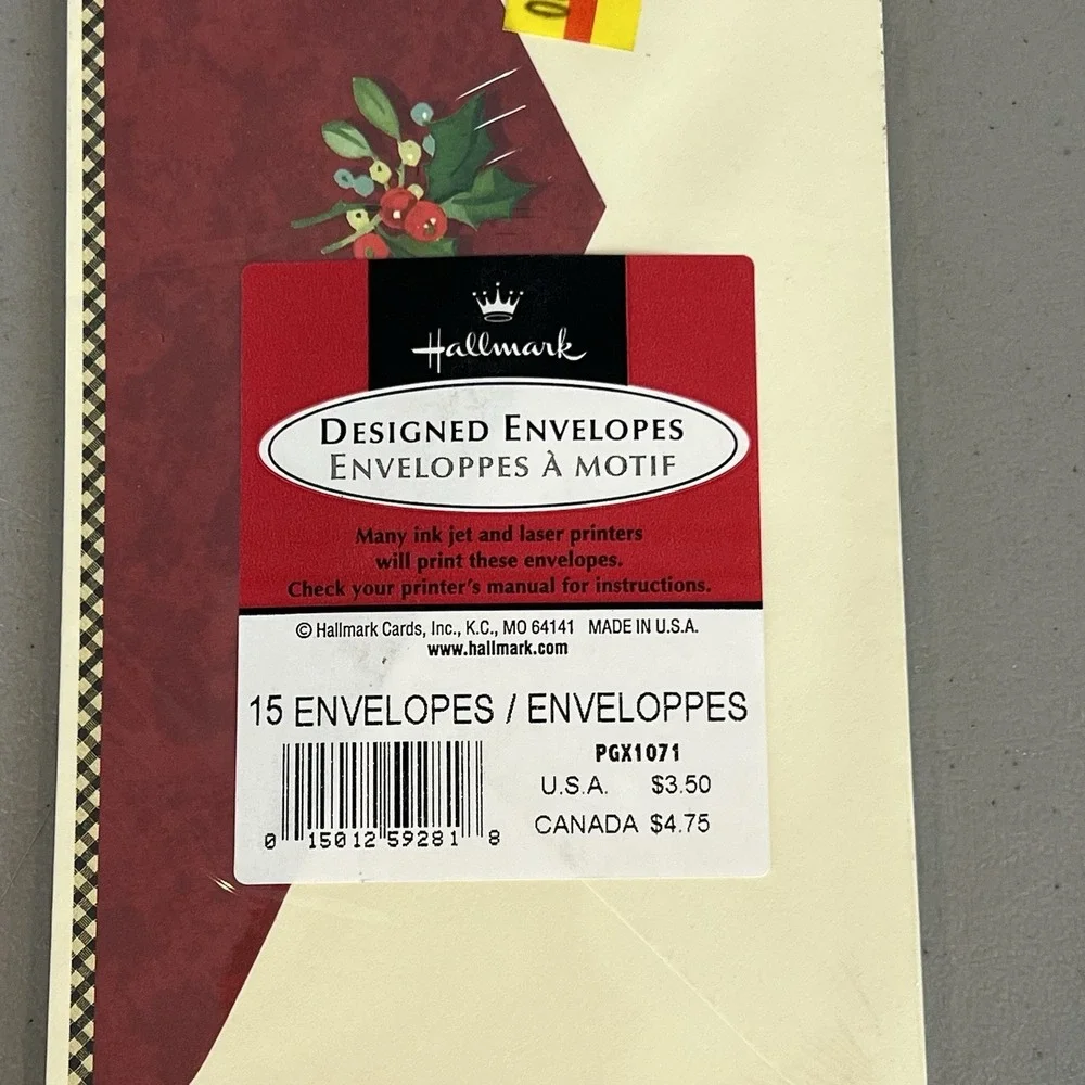 Hallmark sets unopened