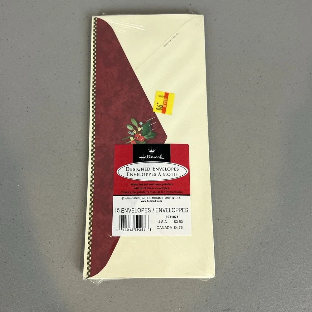 Hallmark sets unopened