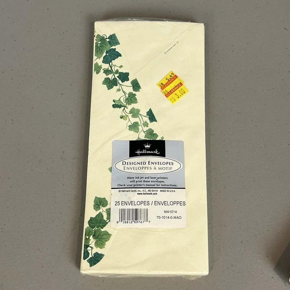 Hallmark sets unopened