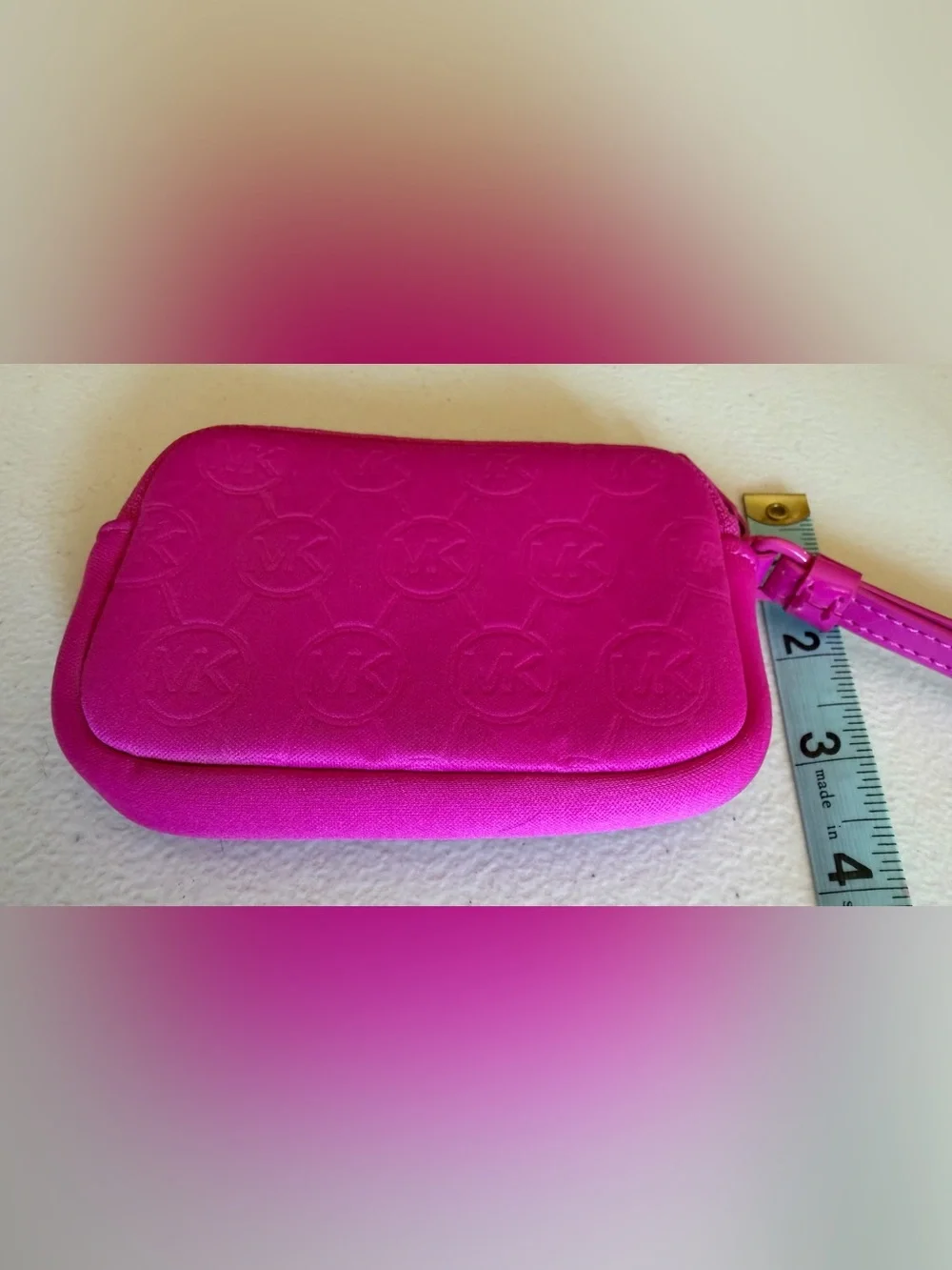Michael Kors compact embossed