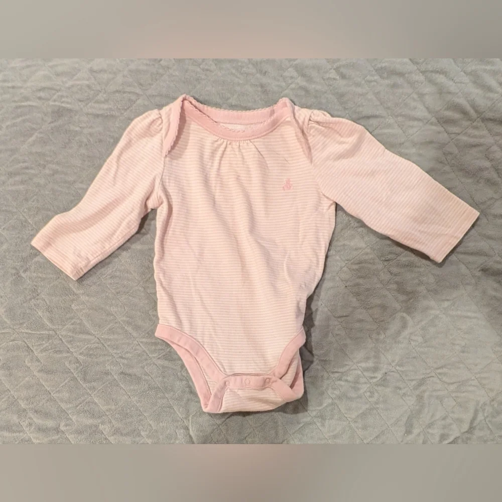 6M Pink Baby Outfit Set with Minnie Mouse Design