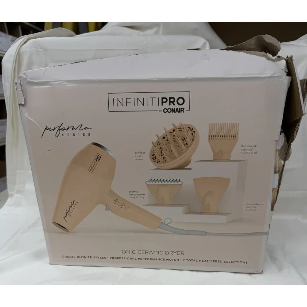 Conair Infiniti Pro Ionic Ceramic Dryer NEW OPEN BOX