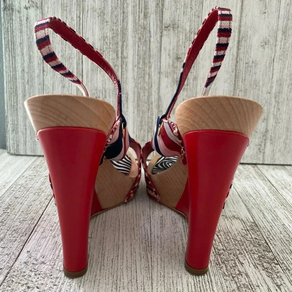 Missoni red white