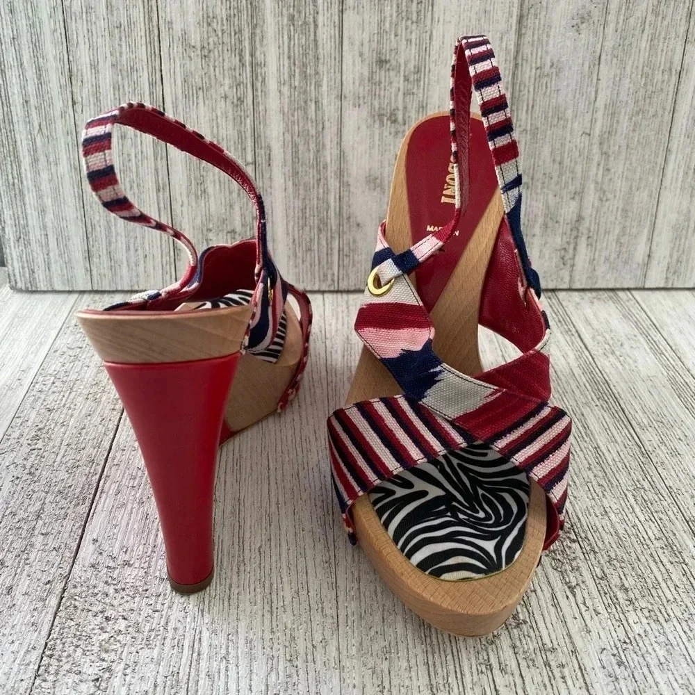 Missoni red white