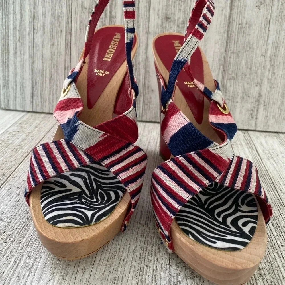 Missoni red white