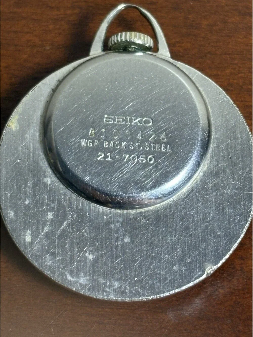 Seiko movement stamped