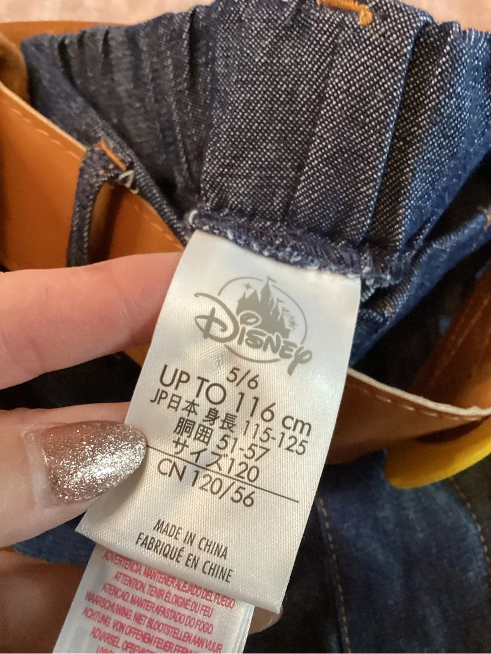 Disney woody outfit